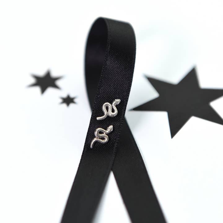 Fine snake earrings for wholesale by Pour la Rebelle