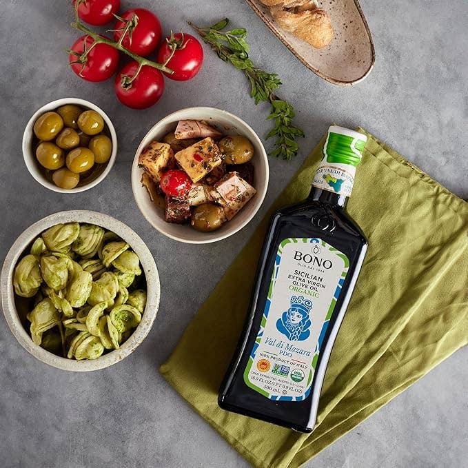 Bono USA Inc. - Wholesale Olive Oil - Bono PDO Cert. Val Di Mazara Organic Extra Virgin Olive Oil4