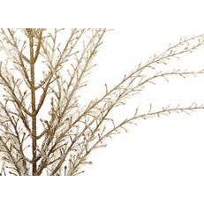 Beige Mauve Artificial Flocked Reed Grass Spray - Beige/Mauve for wholesale on Faire