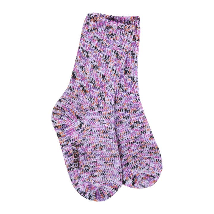 Ensemble Ragg Crew Enfants Lavande pour la vente par World's Softest® Socks