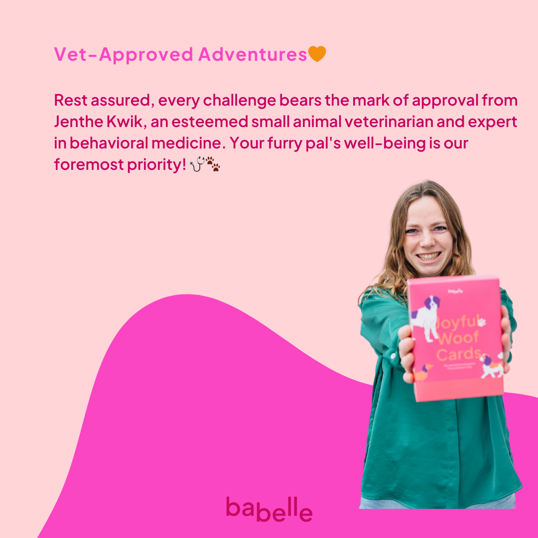 Babelle For Dogs - Wholesale Card Game - Joyful Woof Cards-The ultimate bonding deck for you&your dog18