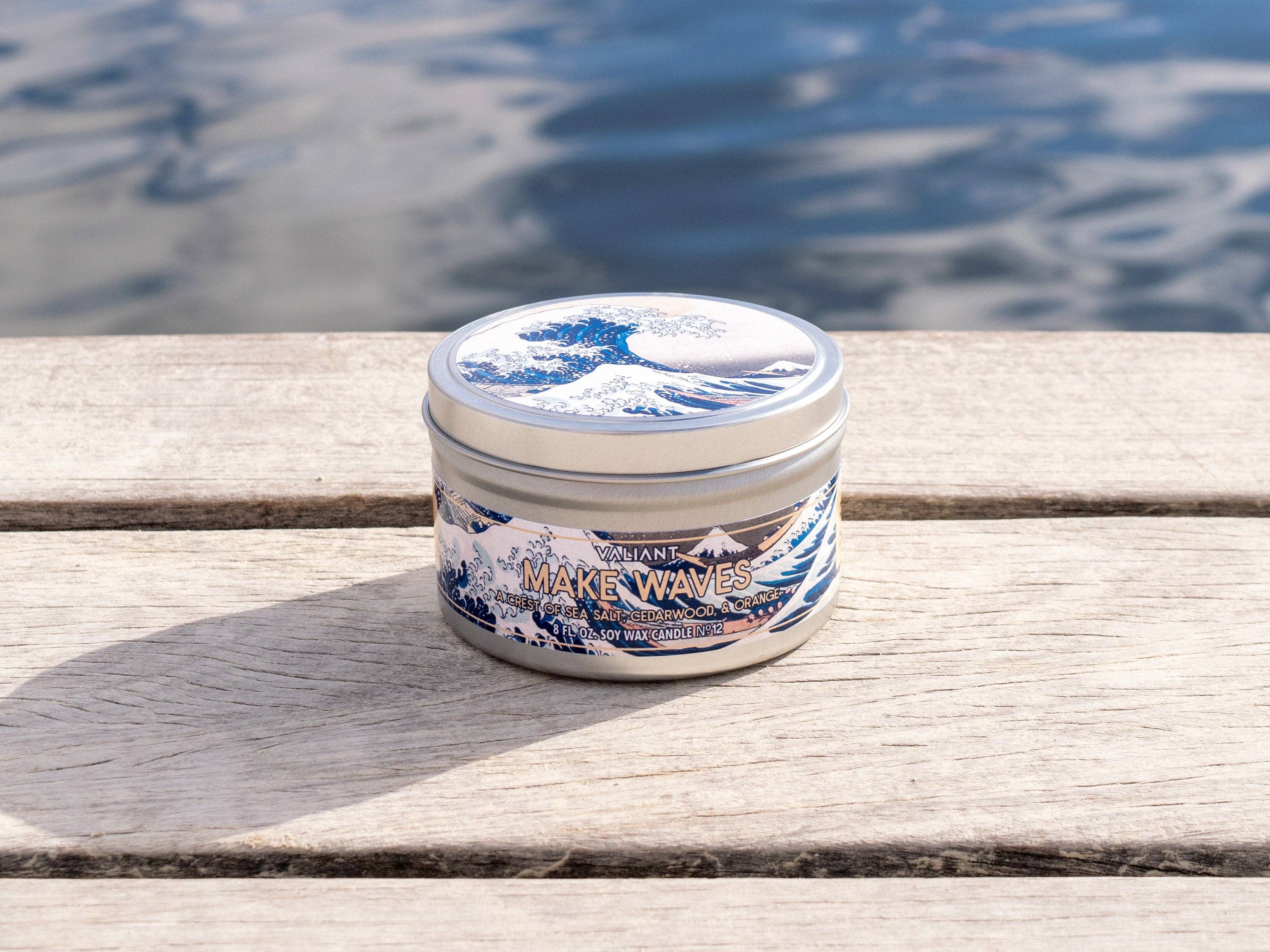 Valiant Candle - Wholesale Travel Candles - Make Waves2