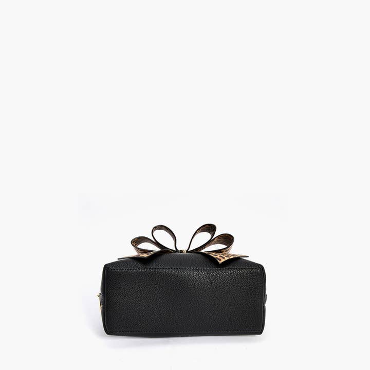 Like Dreams - Wholesale Top Handle Bag - Women's - Leopard Top Handle Bow Bag – Winter Statement Gift3