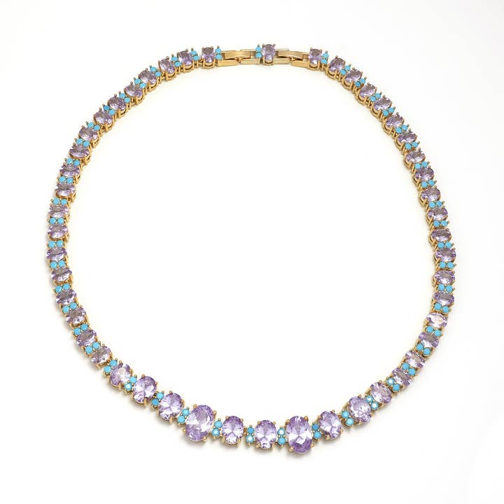 CZ Oval Diamond Tennis CN-0067 CN-0070 Disc for wholesale by Simply Jewels