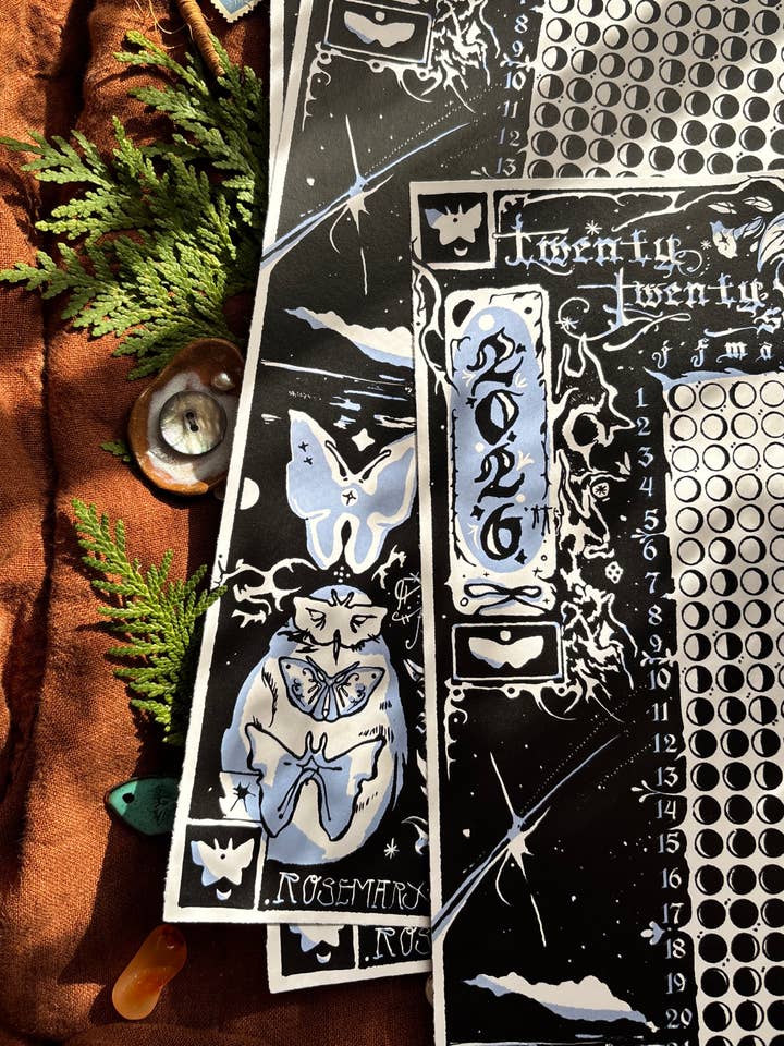 2026 månkalender av Rosemary Butterfly för wholesale av Rosemary Butterfly