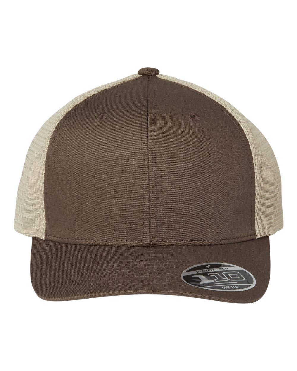 The Park Wholesale - Vente Casquette de camionneur – unisexe - Casquette Flexfit 110M 110® à dos en maille, casquette camionneur - 110M10