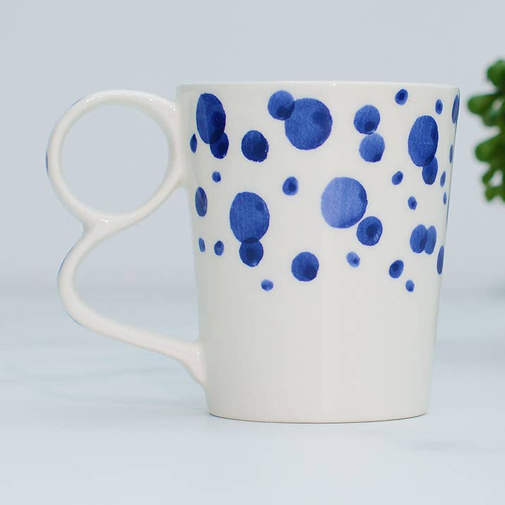 Espressokopp, Bubbles för wholesale av Blue & White Company