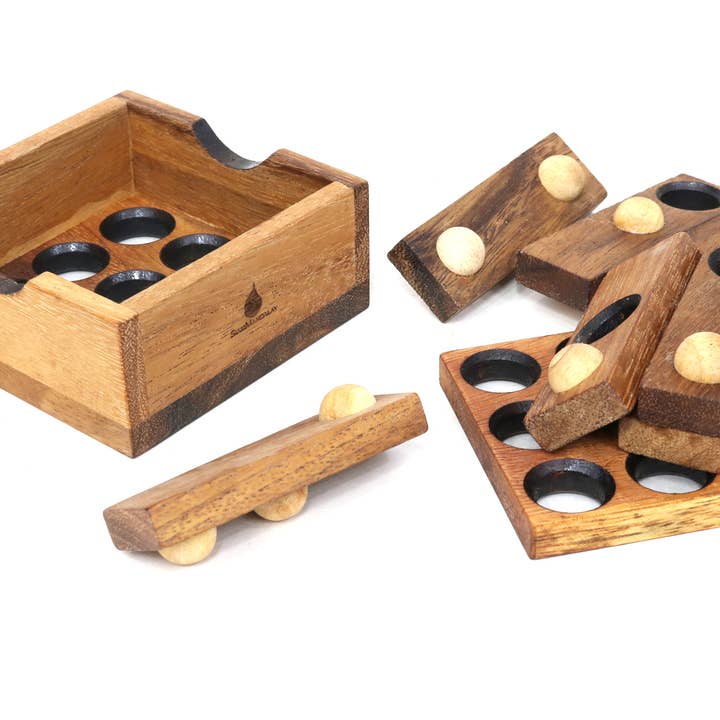 SMI Designs Wooden Puzzles - Wholesale Puzzle - Adult - Gopher Holes: Elegant Wooden Puzzle Collection - Handcrafted Brain Games and Mind Teasers2