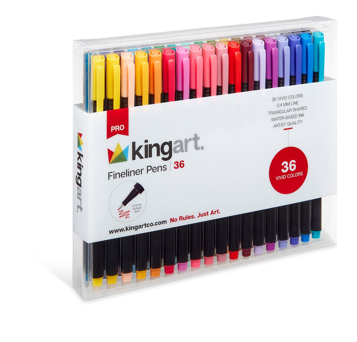 KINGART – wholesale Pen – Fine Line Pens - 36 Colors5
