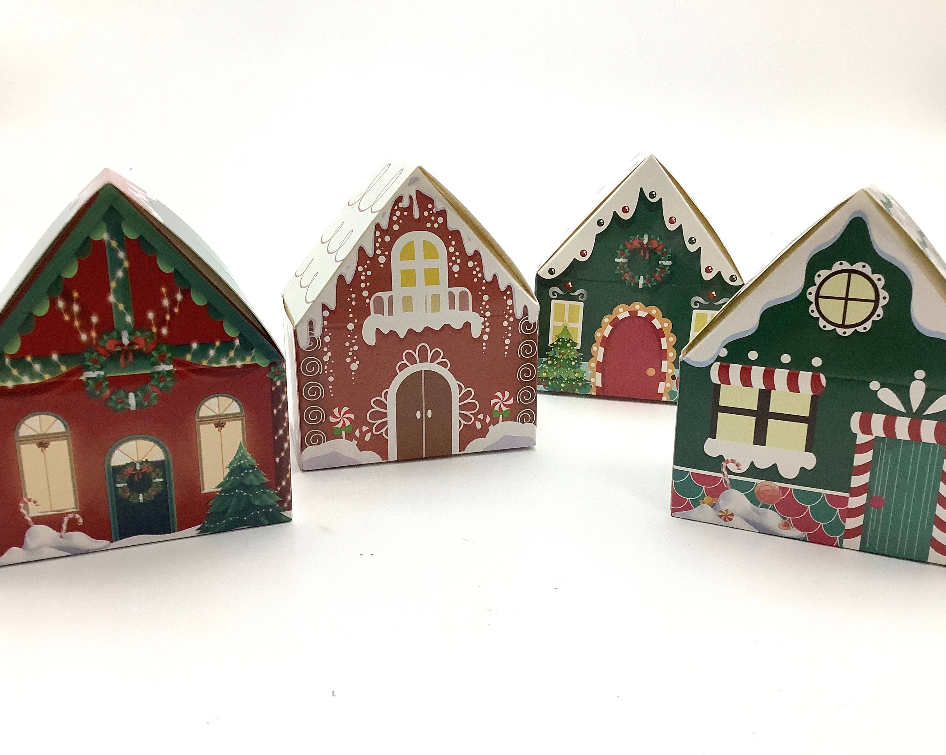 All Little Cute Things - Vente Sachets de thé - Boîte à thé Village de Noël avec assortiments de sachets de thé saisonniers2