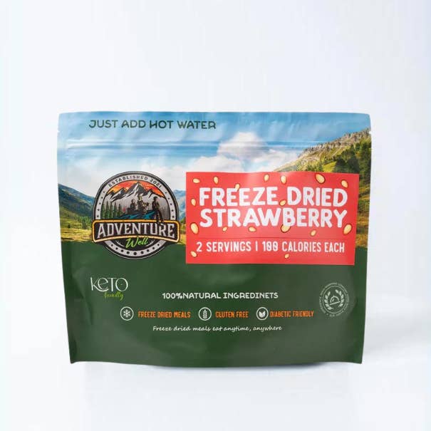 Adventure Well Outdoors - Wholesale Dried/dehydrated fruit - Freeze Dried Strawberry1