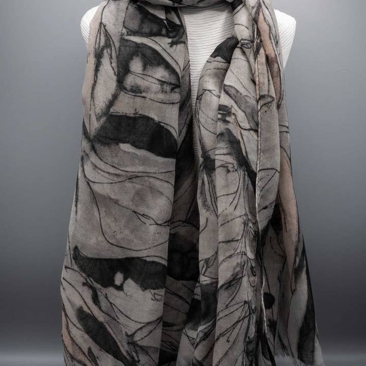 Winterblätterschal für den Großhandel von KLK