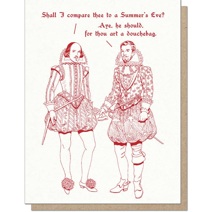 Carte B&H Réveillon d'été pour la vente par Guttersnipe Press Greetings