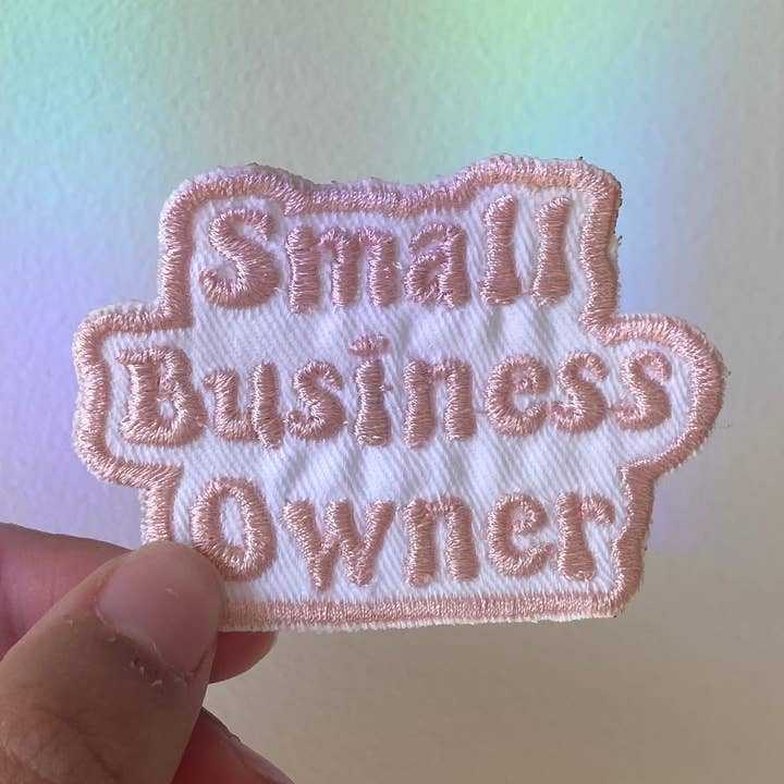 Small Business Owner Patch for wholesale by BD DESIGNS CO