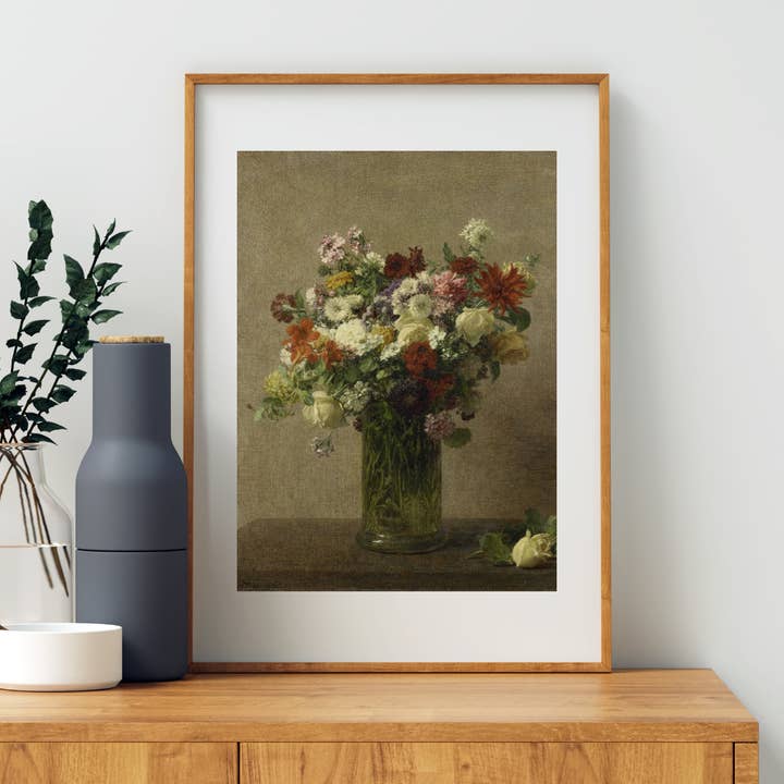 Flowers from Normandy Art Print for wholesale by Everett Park