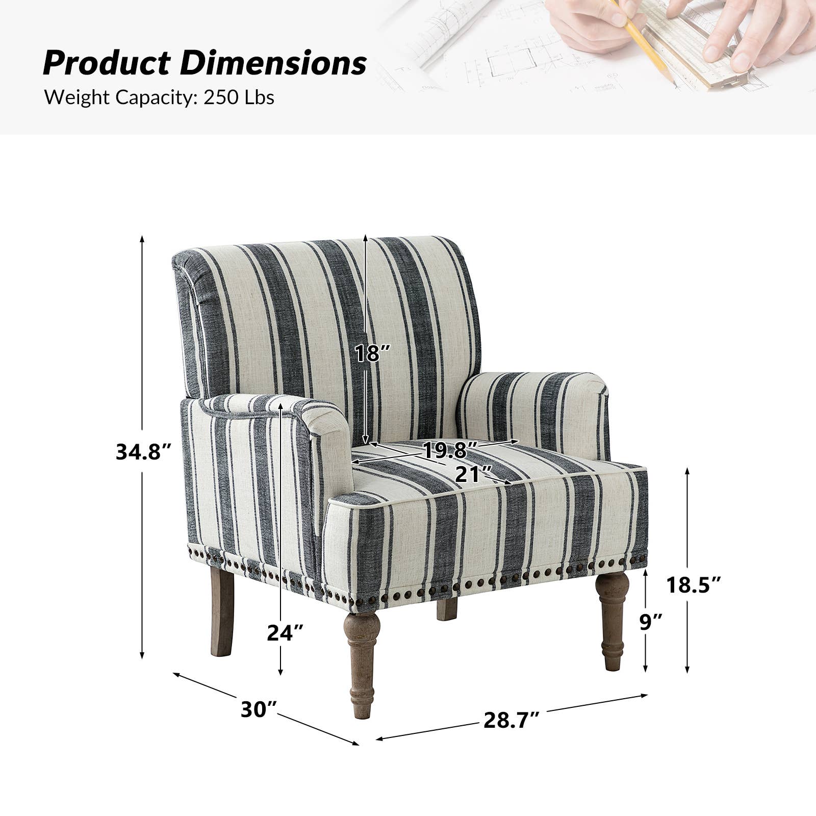 Karat Home - Wholesale Chair - Forli Armchair5