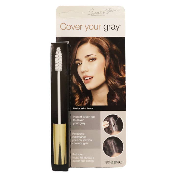 KT Supply – Tinta de cabelo por atacado – Cover Your Gray Hair Touch Up Preto, 0,25oz