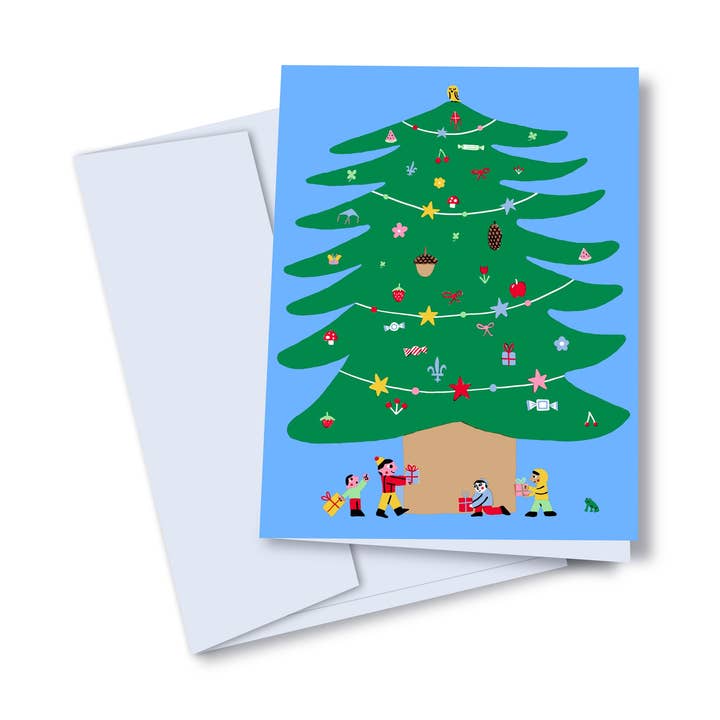 Carte de souhaits - Mon beau sapin for wholesale by Studio Toute