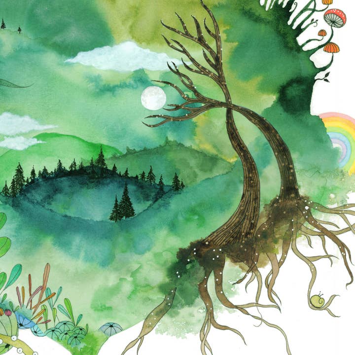 Melissa Moss Art - Vendita all'ingrosso Stampa artistica - Il mondo ti aspetta - Stampa artistica