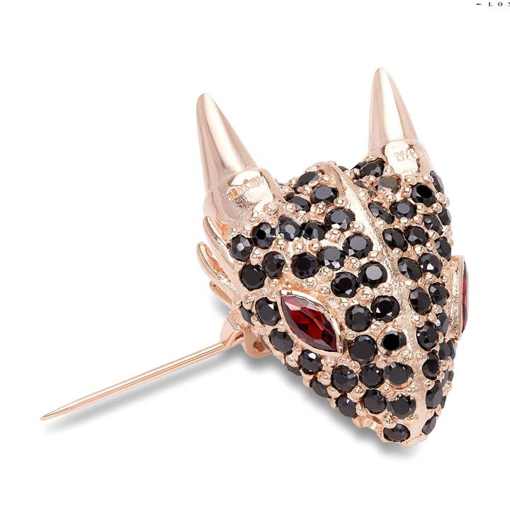 Eingana Dragon Brooch for wholesale by MONVATOO London