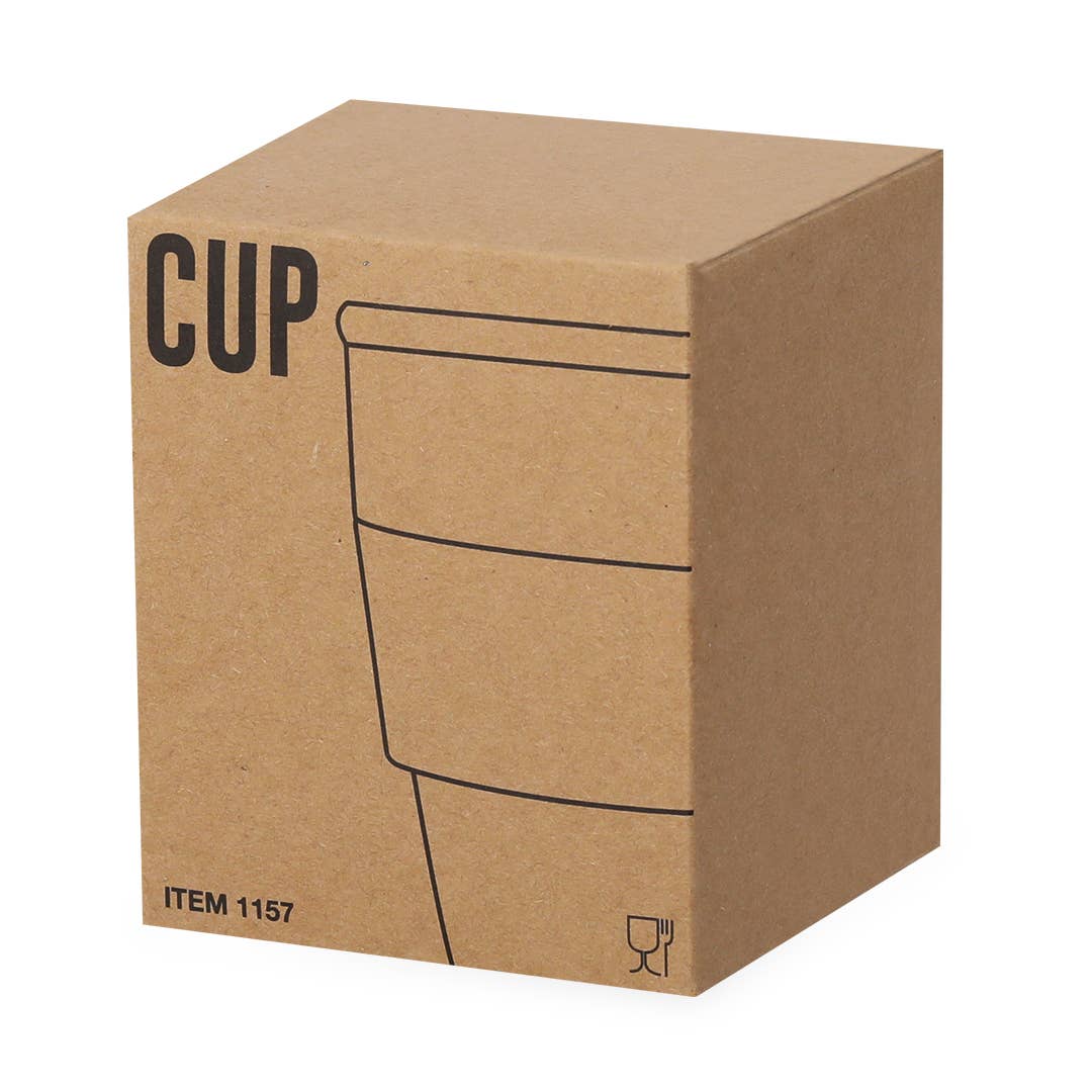 Fustik - Wholesale Drinking Glass/Cup - Nature Mug · Reusable Cup3