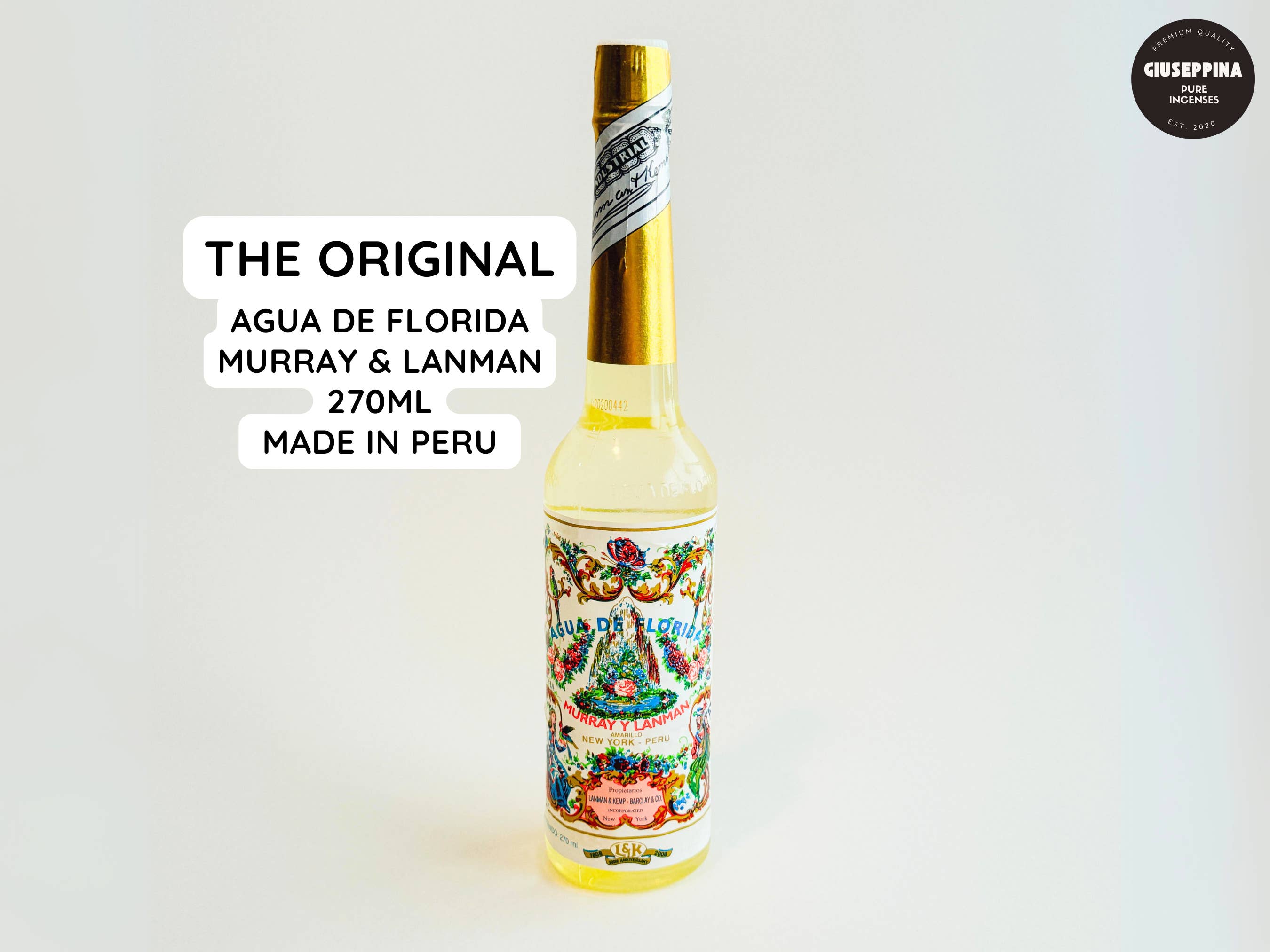 Giuseppina Shop – Colónia em spray por atacado – Agua de Florida - A Água Original da Florida do Perú