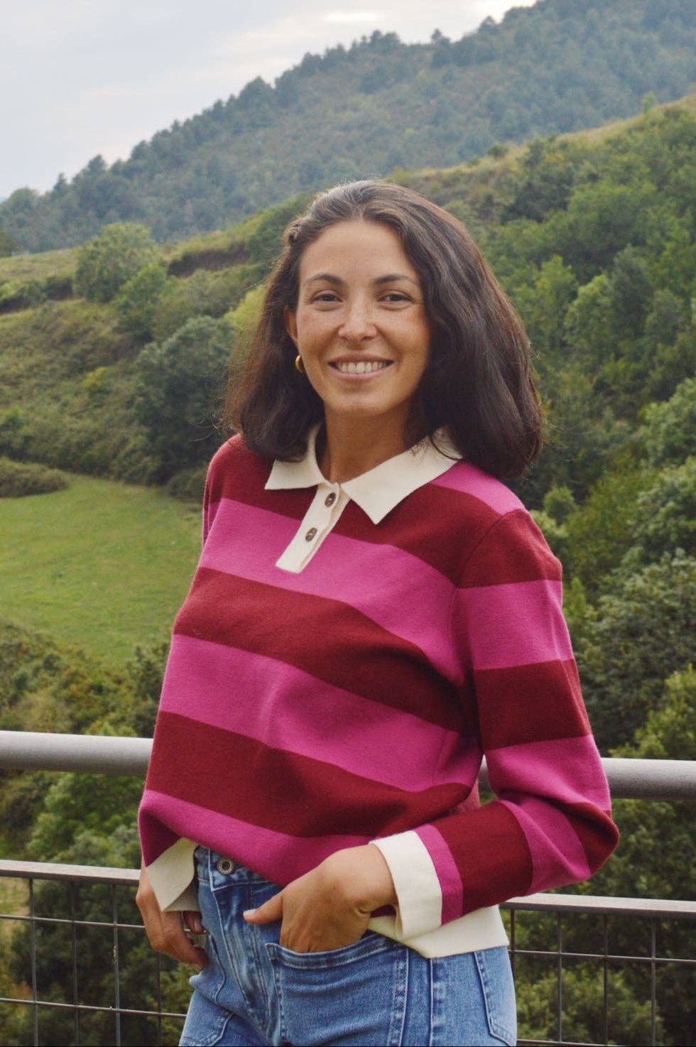 MindTraveler - Wholesale Polo - Women's - Blair Pink Polo1