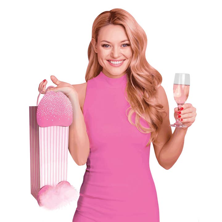 Little Genie Productions - Wholesale Gift Bag - Pink Penis- Gift Bag