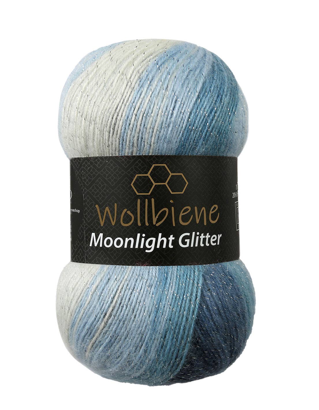 Wollbiene - Wholesale Yarn - woolen bee moonlight glitter batik crochet knitting wool10