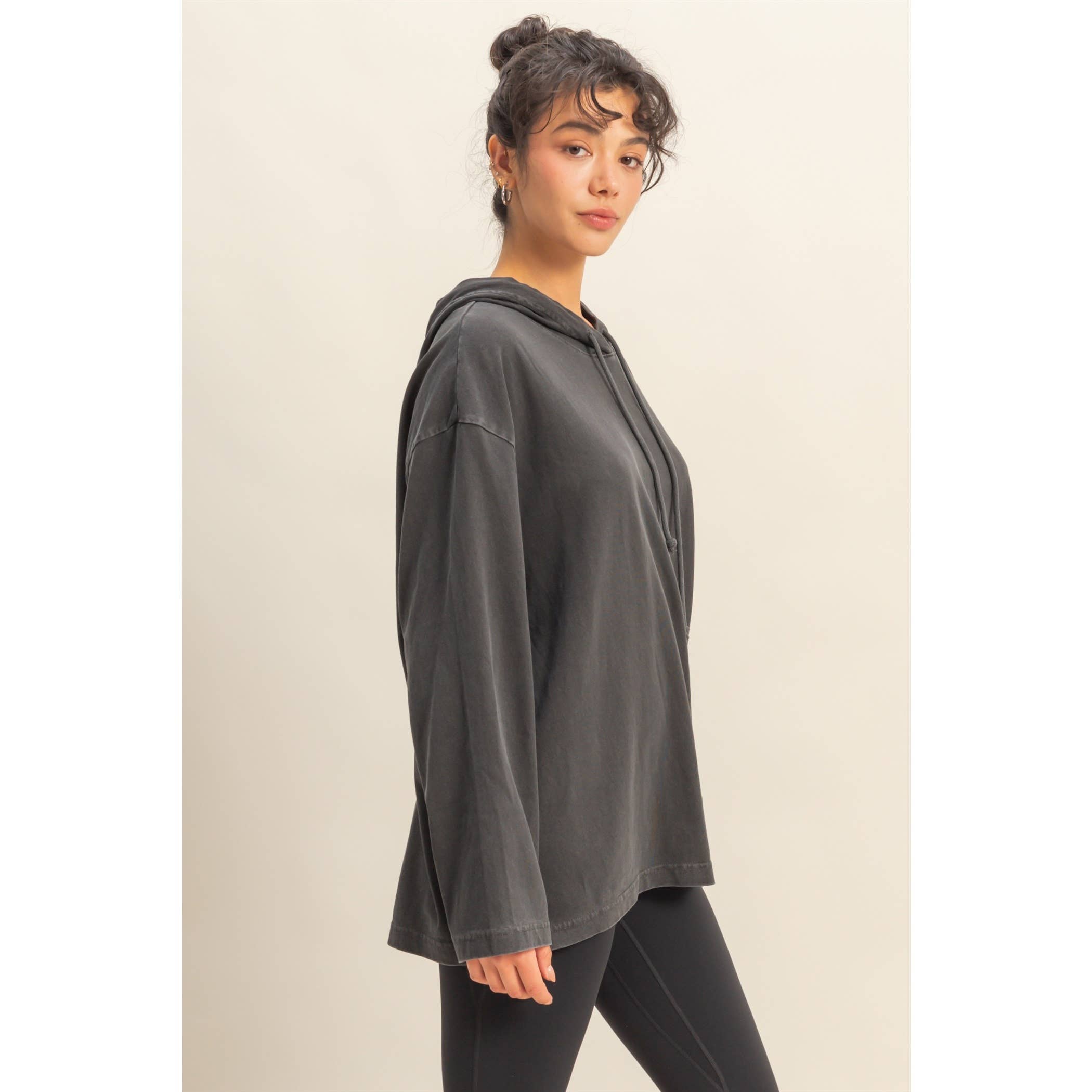 Double Zero – Hoodie – Mulher por atacado – Top de Manga Comprida com Capuz Oversized11