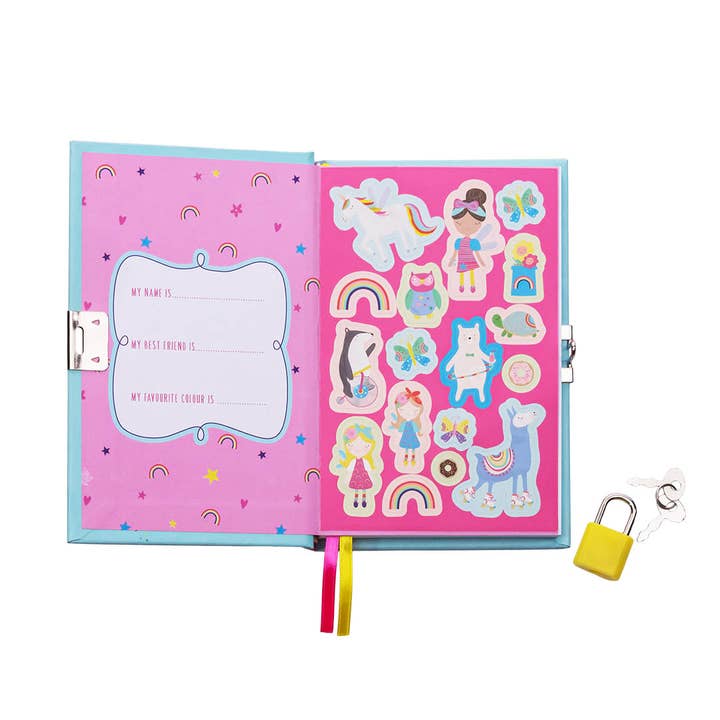 Floss and Rock - Wholesale Journal/Diary - Kids - Rainbow Fairy My Scented Secret Diary1