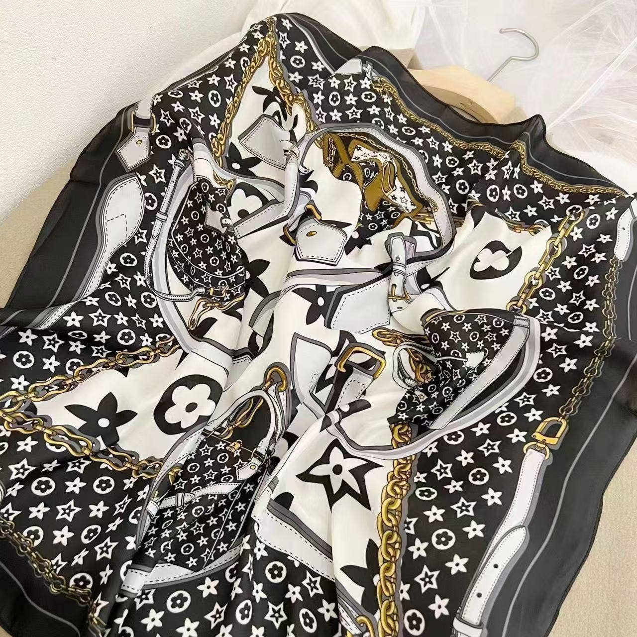 Marayn - Wholesale Scarf - Women's - Korean Silk Scarf Chic Style Sun Protection Versatile11