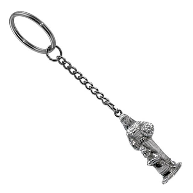 Pewter Keyring -  Viking Woman and Child for wholesale by Timeline Gifts Ltd