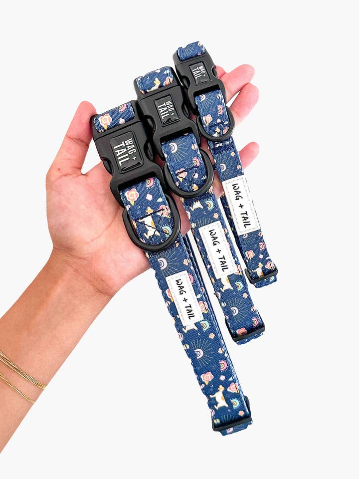 Dog Collar - Pastel Meadows for wholesale by Wag + Tail