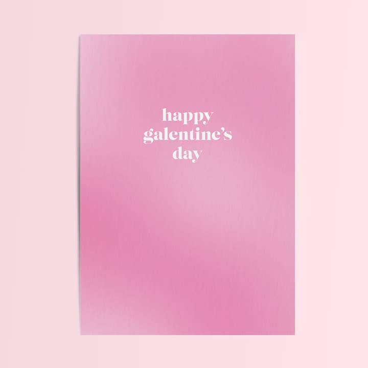 Happy Galentine's Day Card // Galentines Card for wholesale by Lydia Southgate