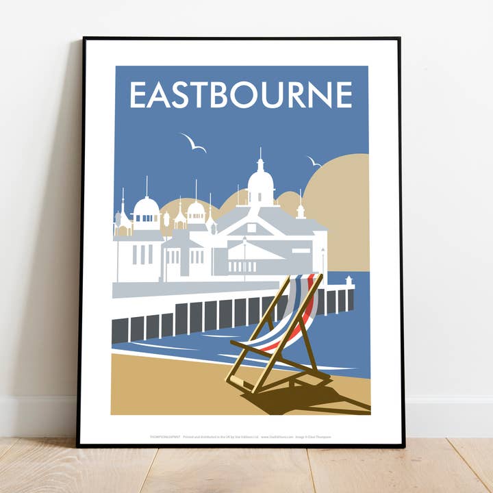 Star Editions – wholesale Art print – Eastbourne By Artist Dave Thompson - Premium Art Print1