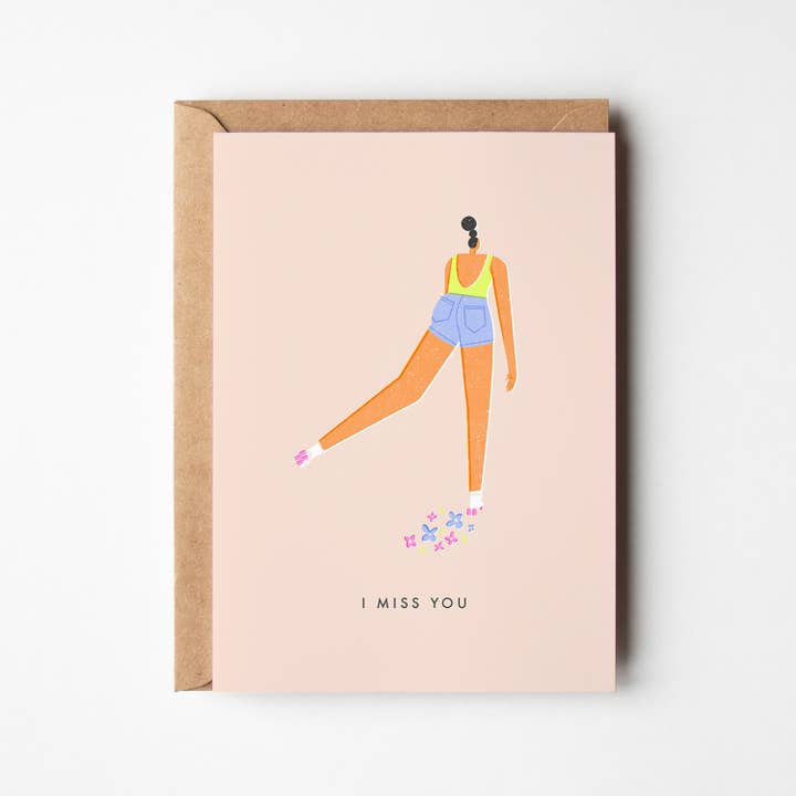Miss you Card per la vendita all'ingrosso da parte di Inku Goods