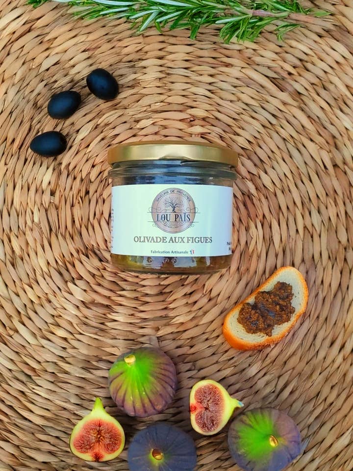 Fig Olive Spread - 100g for wholesale by Lou Païs