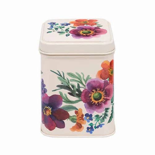 Garden Flowers 100g Square Tin for wholesale by Adore Tea