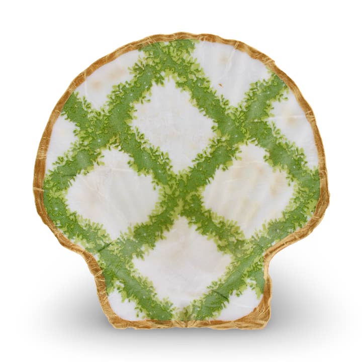 Lattice Shell for wholesale by Traci's Beads