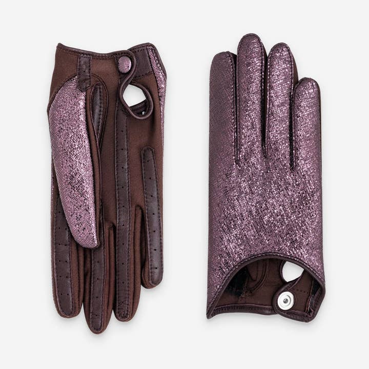 Gants flexicuir-agneau-spandex-100% soie-11153SN pour la vente par Glove Story