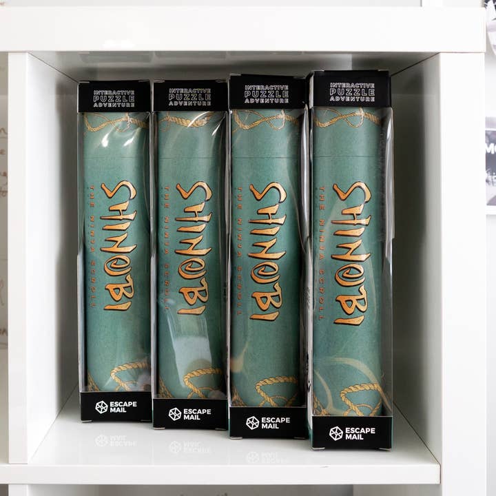 Escape Mail - Wholesale Board Game - Shinobi: The Ninja Scroll - Immersive Puzzle Adventure Game11