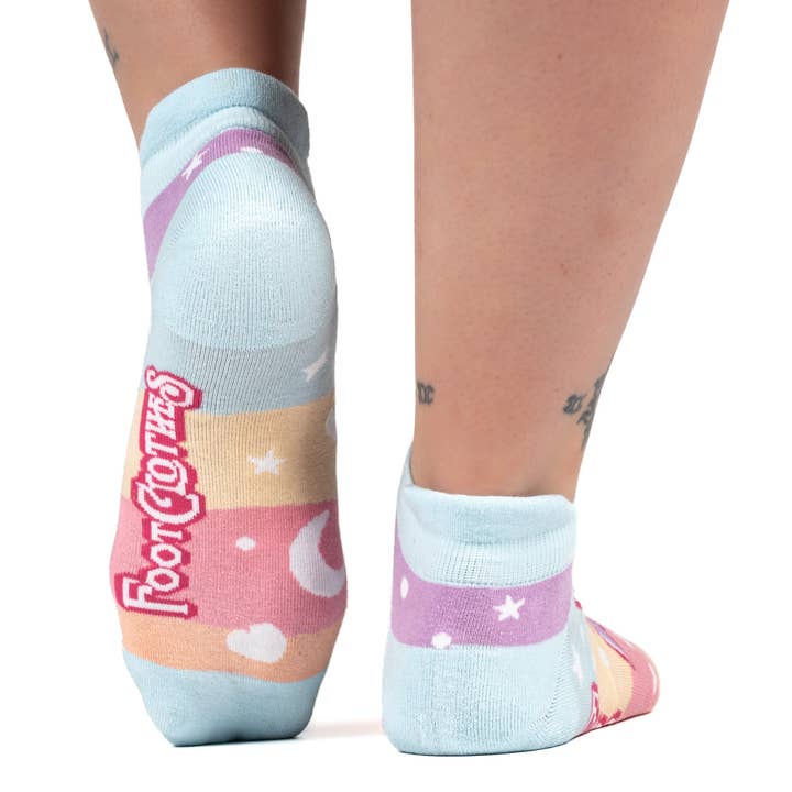 FootClothes LLC - Wholesale Socks - Unisex - Mystic Kitty Ankle Socks