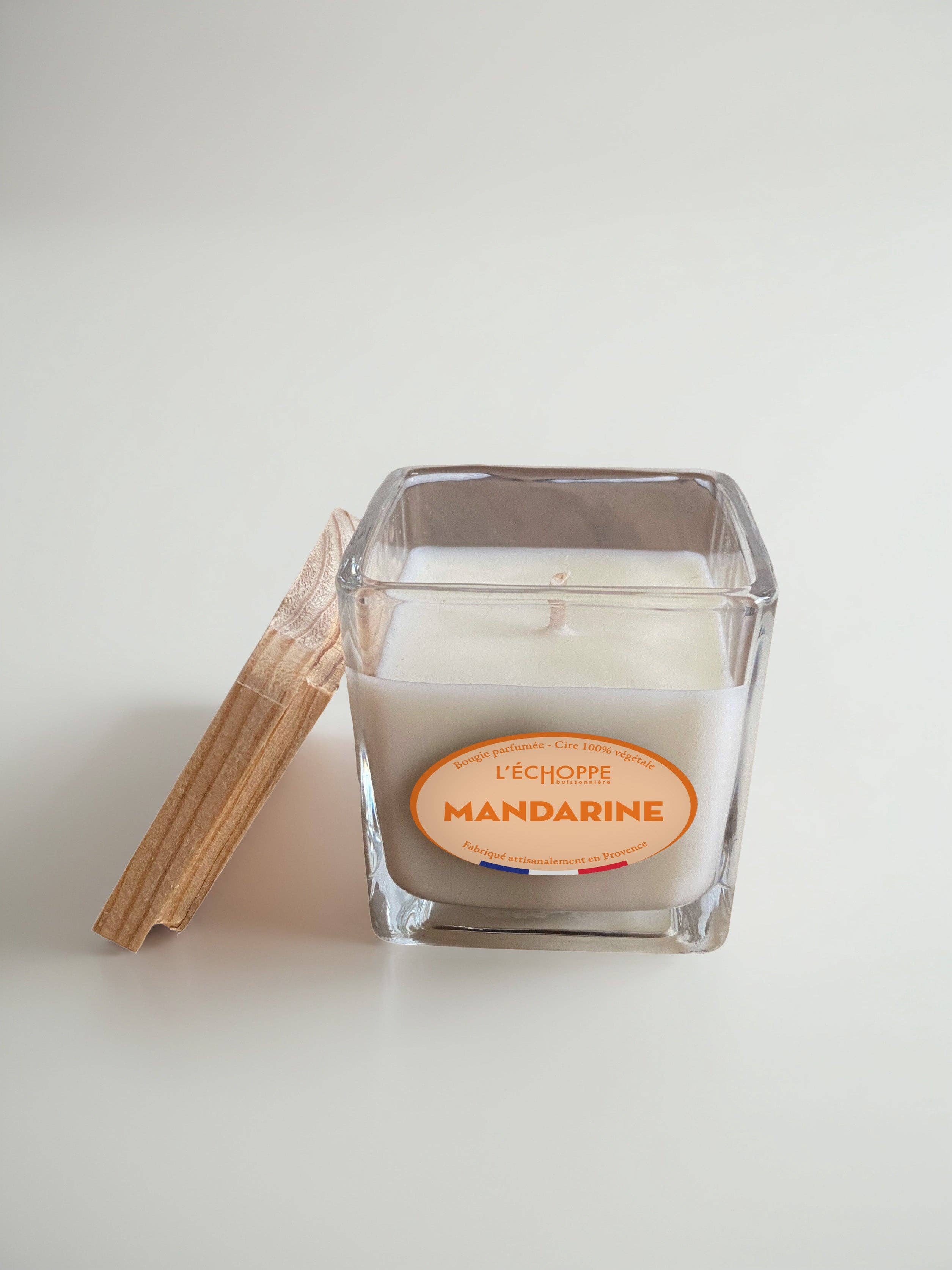 L'Échoppe Buissonnière - Wholesale Jar/Filled Candle - Mandarin - Scented Candle 85g0