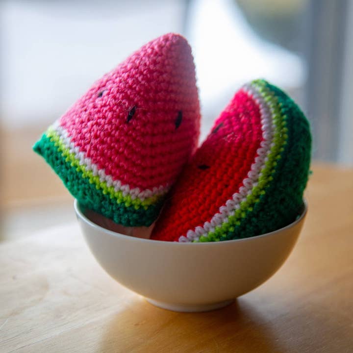 Darn Good Yarn - Vendita all'ingrosso Kit per lavoretti fai da te - Kit per uncinetto Juicy Watermelon Amigurumi