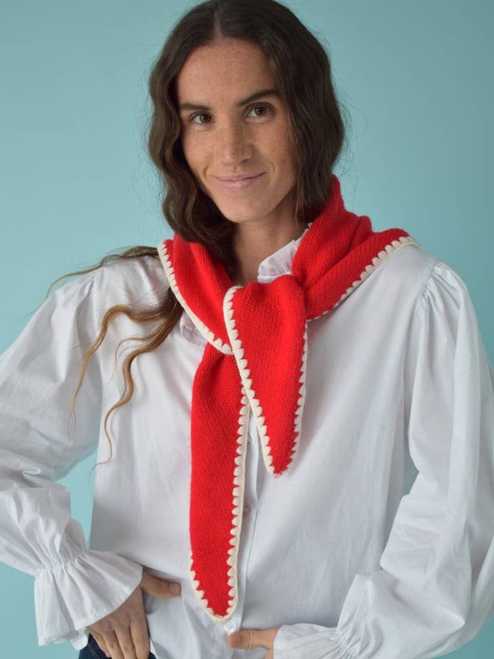 Bandana Punto Rojo y Blanco para venta al por mayor de MindTraveler