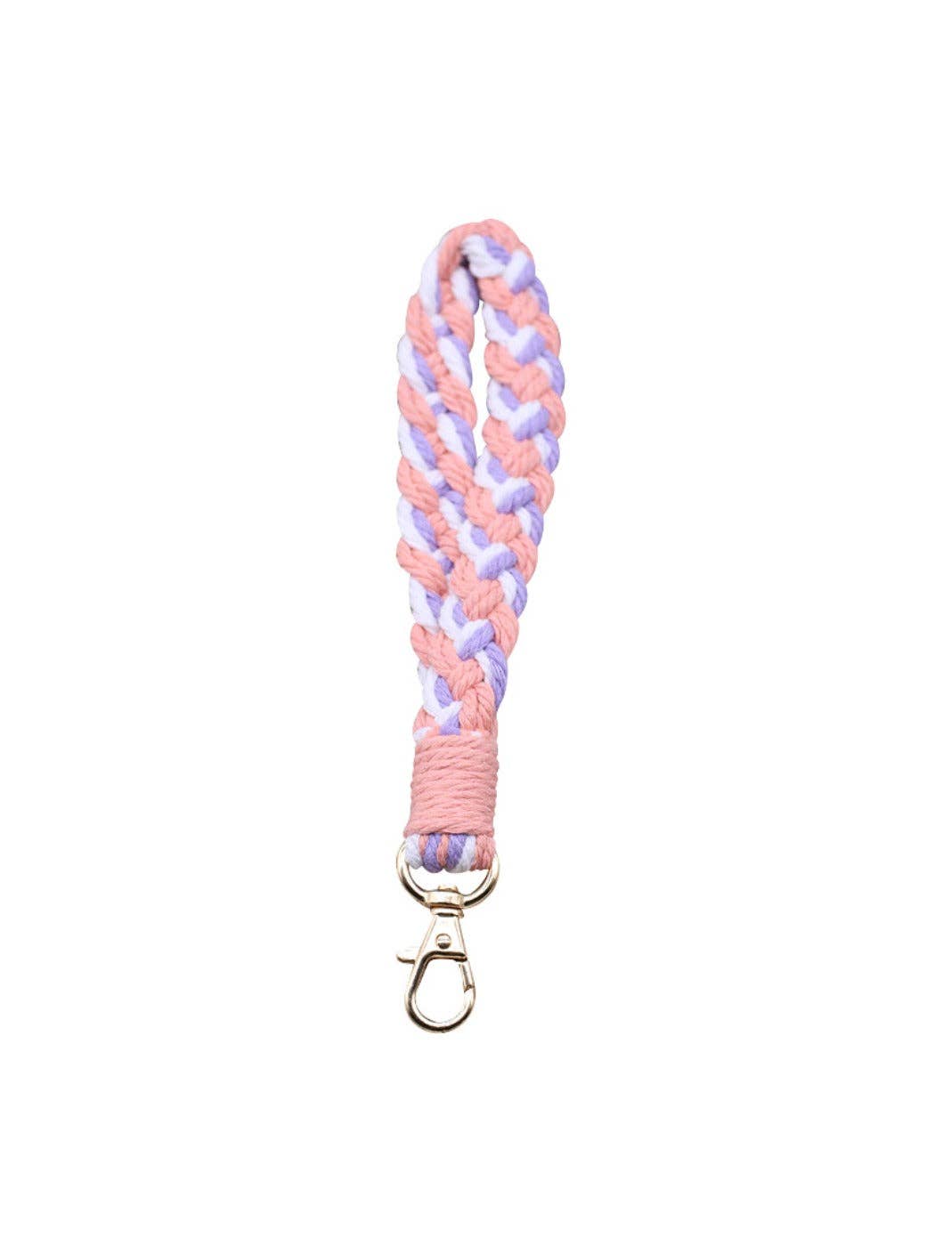 Funkyrel® Atzbranding Limited – wholesale Keychain – Women's – Koco - Colorful Braided Keychain & Wristlet Phone Lanyard10