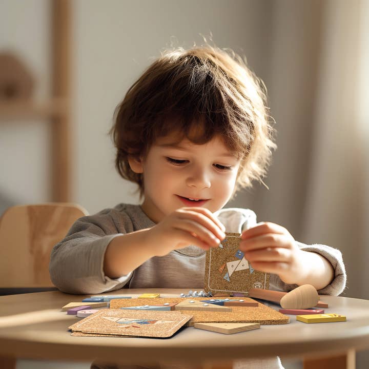 Speedy Monkey - Wholesale Wood Toy - Kids - Nailing game1