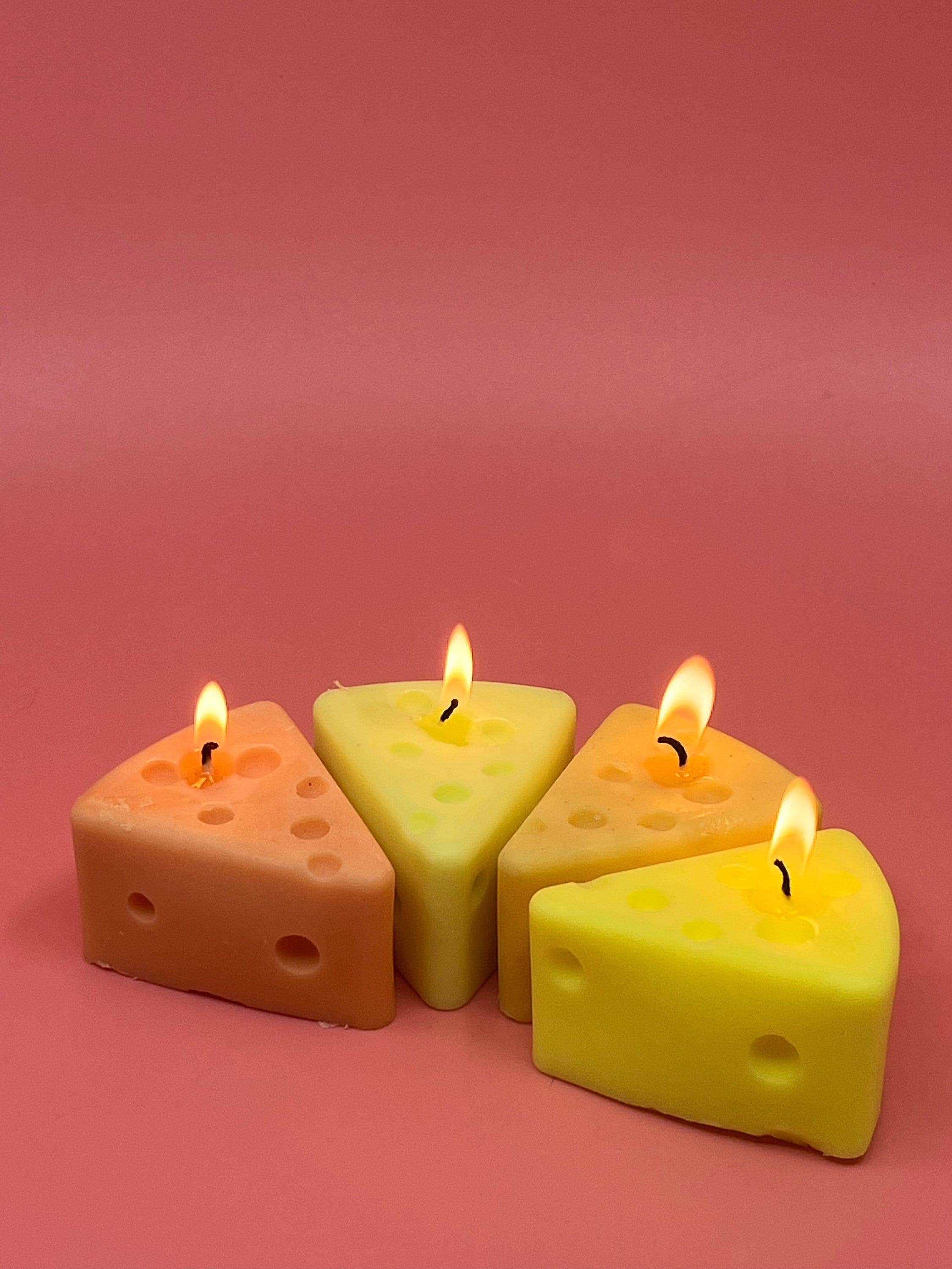 Candle Lume - Venta al por mayor Velas de diseño llamativo - Vela con forma de queso4