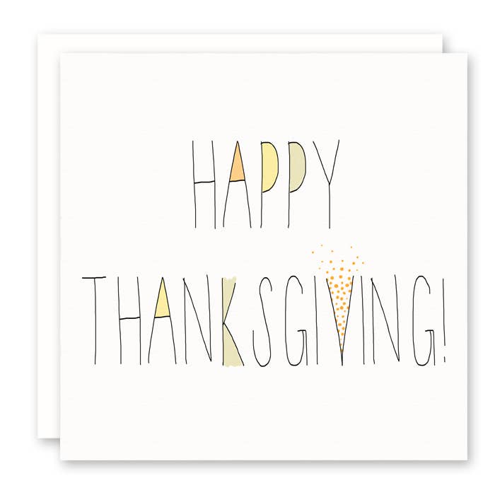 Glad Thanksgiving Card for engroshandel hos Susan Case Designs